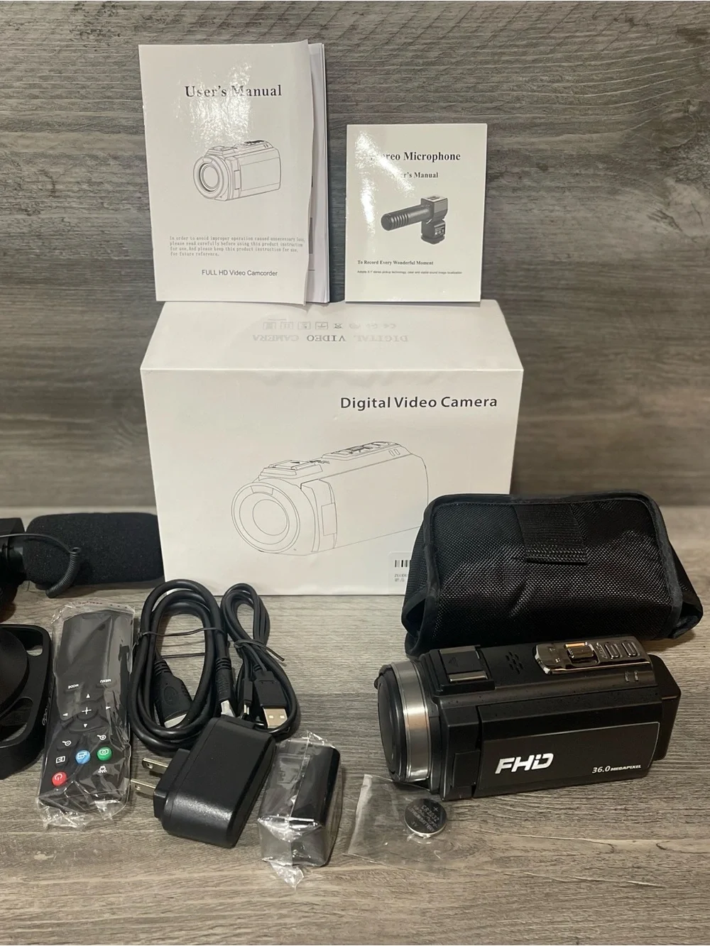 FHD Full HD Digital Video Camera 1920x1080 36MP HDV-2054LTRM 200622 NIB